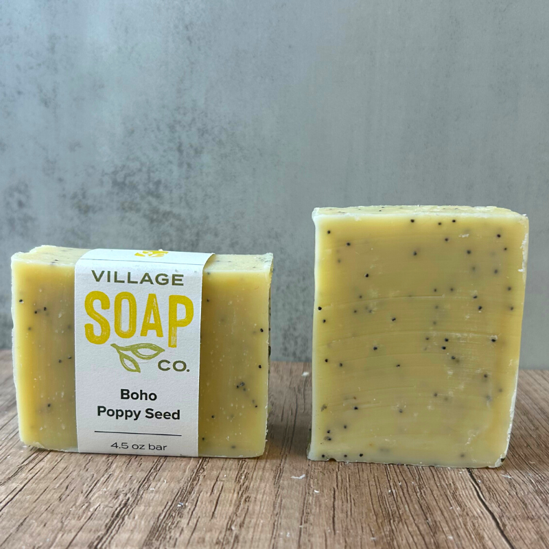 Boho Poppy Seed Essentials Bar Soap