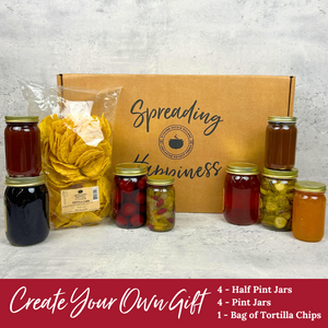 Custom 8-Jar Gift Box with Tortilla Chips