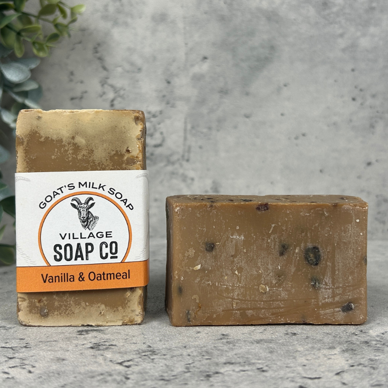 Vanilla & Oatmeal Goat's Milk Soap