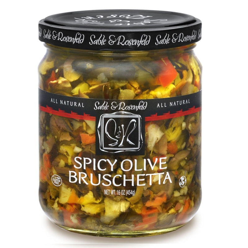 Spicy Olive Bruschetta