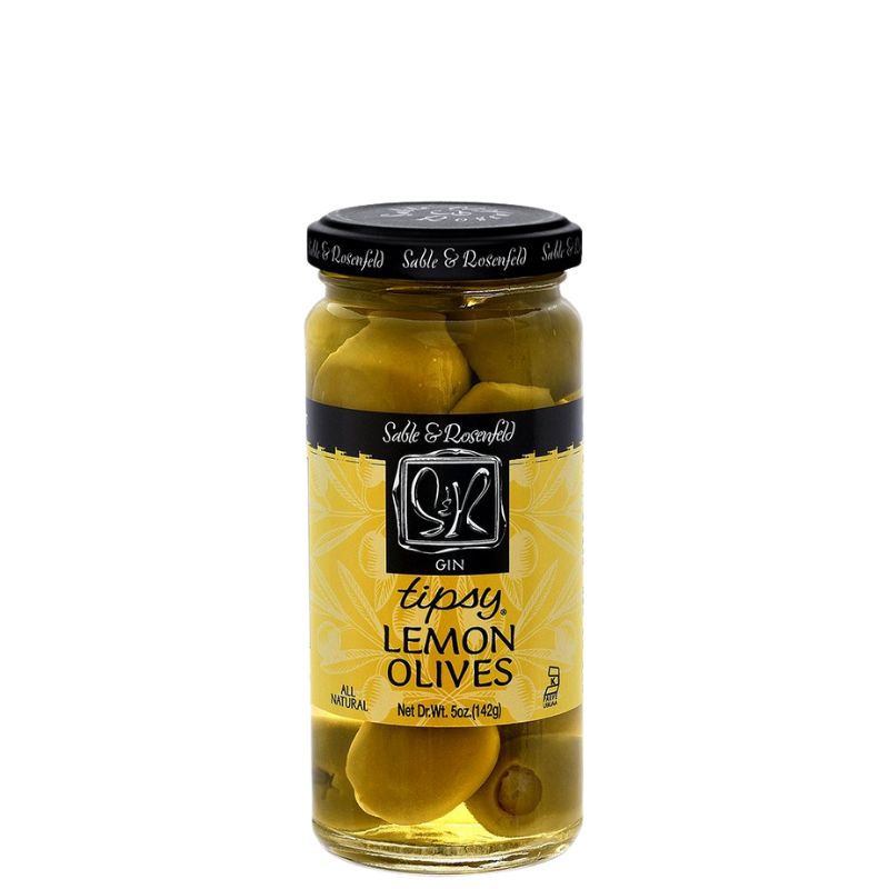 Lemon Tipsy Olives
