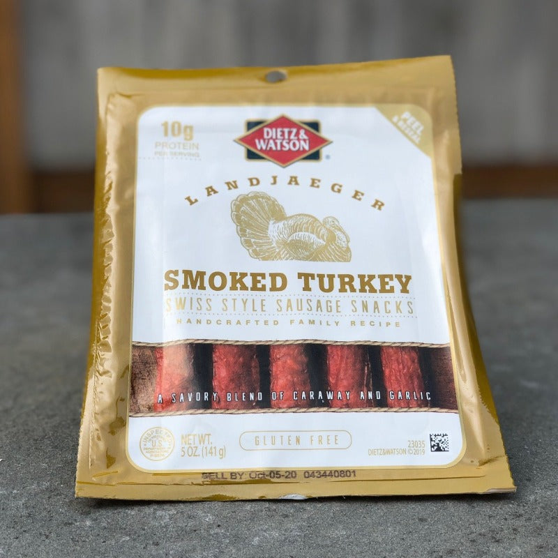Smoked Turkey Landjaeger Sticks