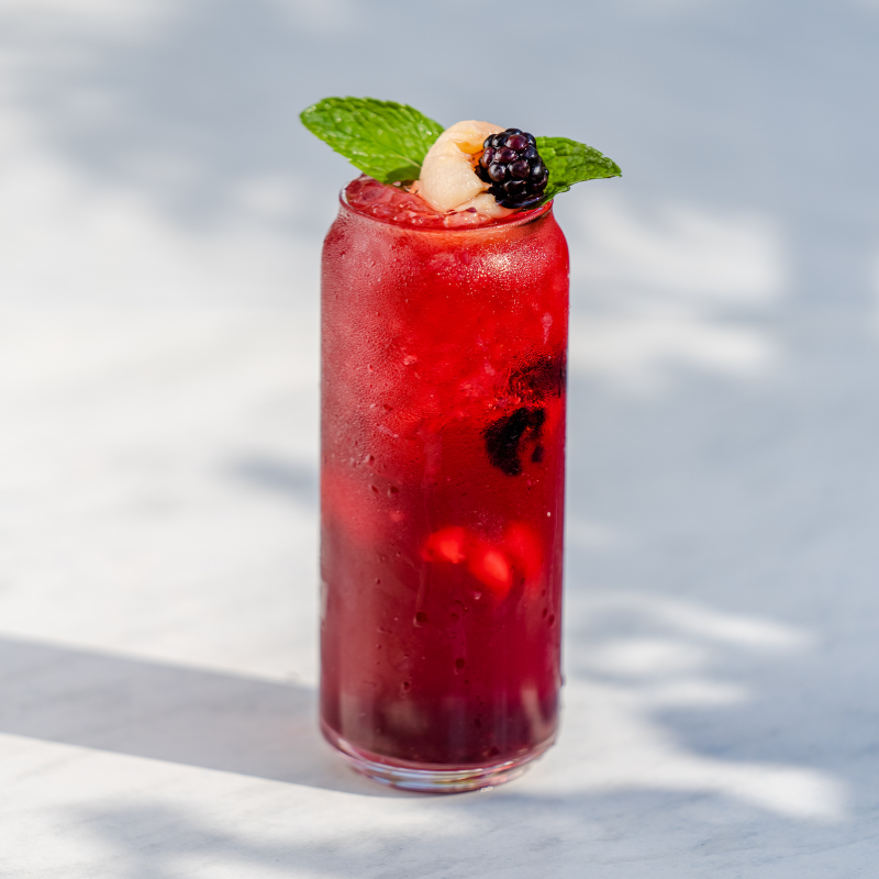 Refreshing Blackberry Limeade