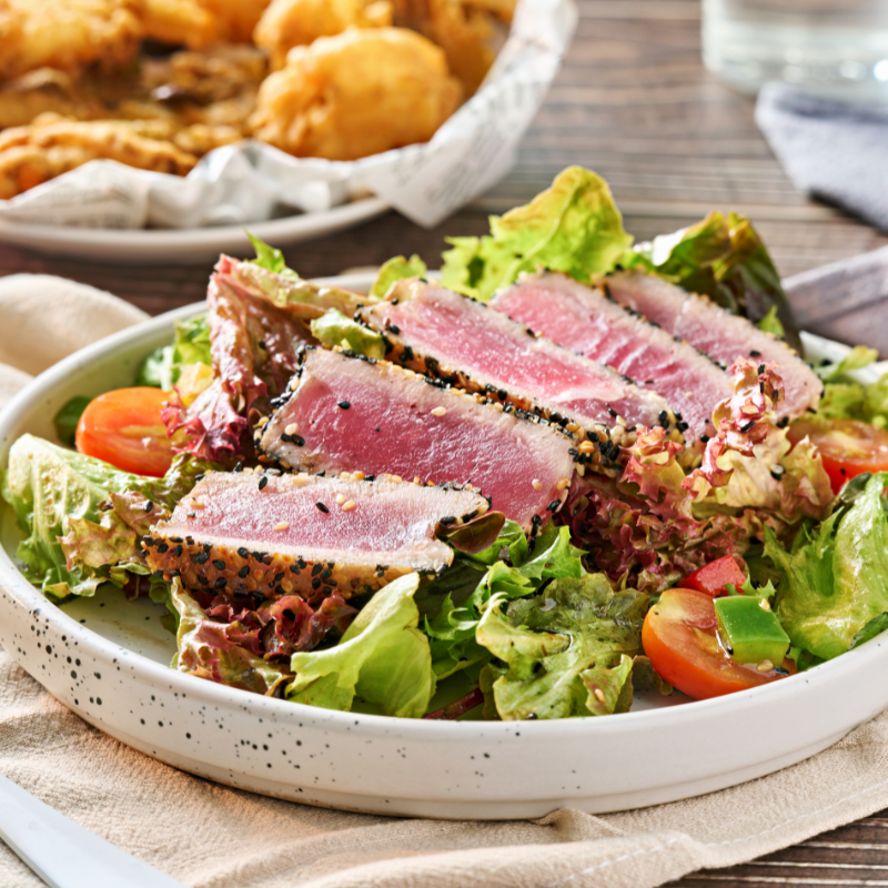 Garlic Ginger Tuna