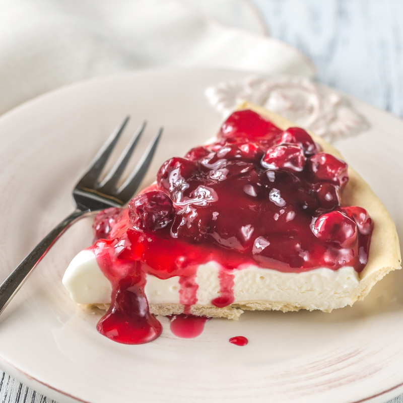 Sweet & Tangy Cherry Rhubarb Topping