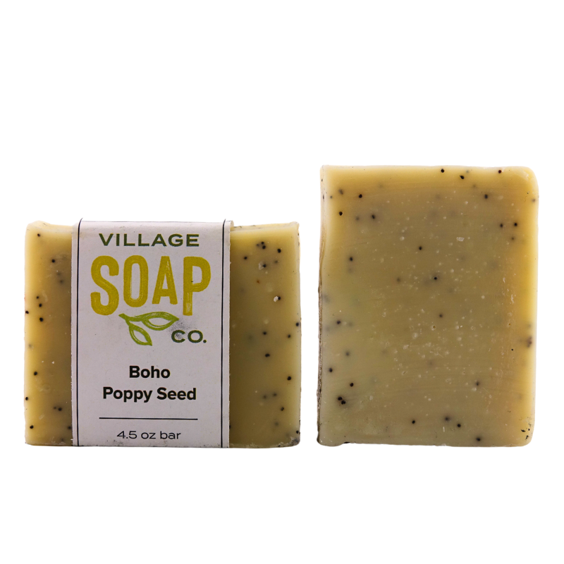 Boho Poppy Seed Essentials Bar Soap