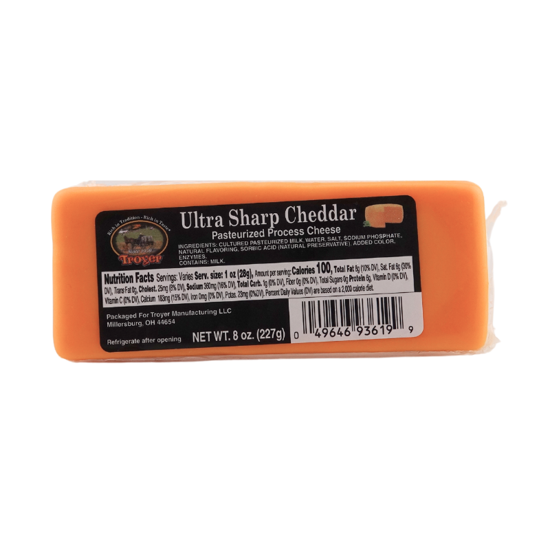 Ultra Sharp Cheddar Cheese - Shelf-Stable