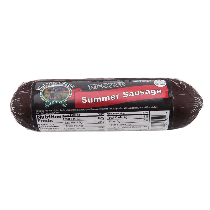 Summer Sausage- Shelf Stable