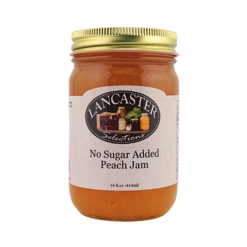 No Sugar Added Peach Jam