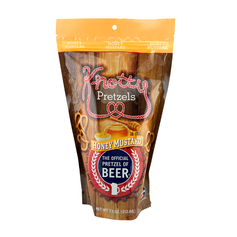 Honey Mustard Knotty Pretzels