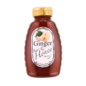 Ginger Infused Raw Honey