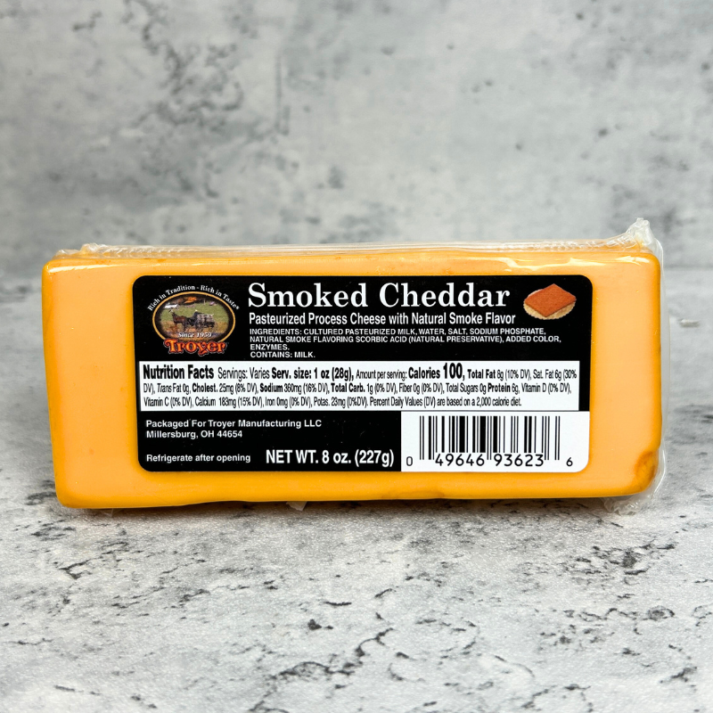 Smoked Cheddar Cheese - Shelf-Stable