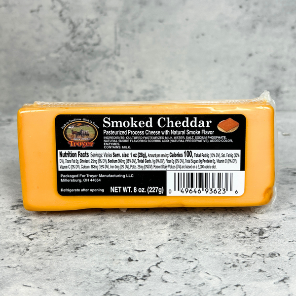 Smoked Cheddar Cheese - Shelf-Stable - Kitchen Kettle Village