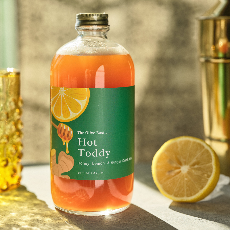 Hot Toddy Mix (Honey, Lemon & Ginger), 16oz