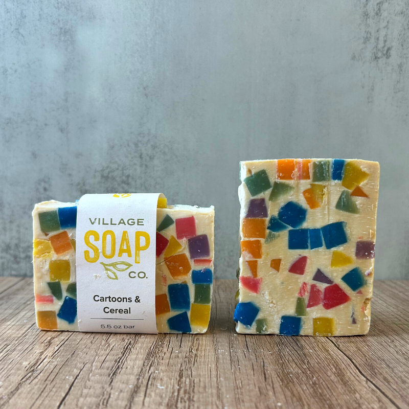 Cartoon & Cereal Bar Soap