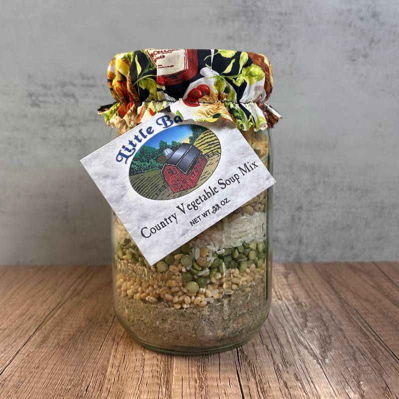Country Vegetable Soup Mix in a Jar