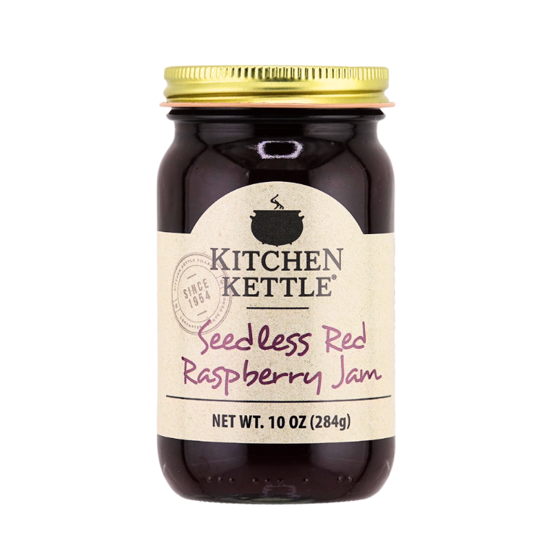 Seedless Red Raspberry Jam - Kitchen Kettle Village
