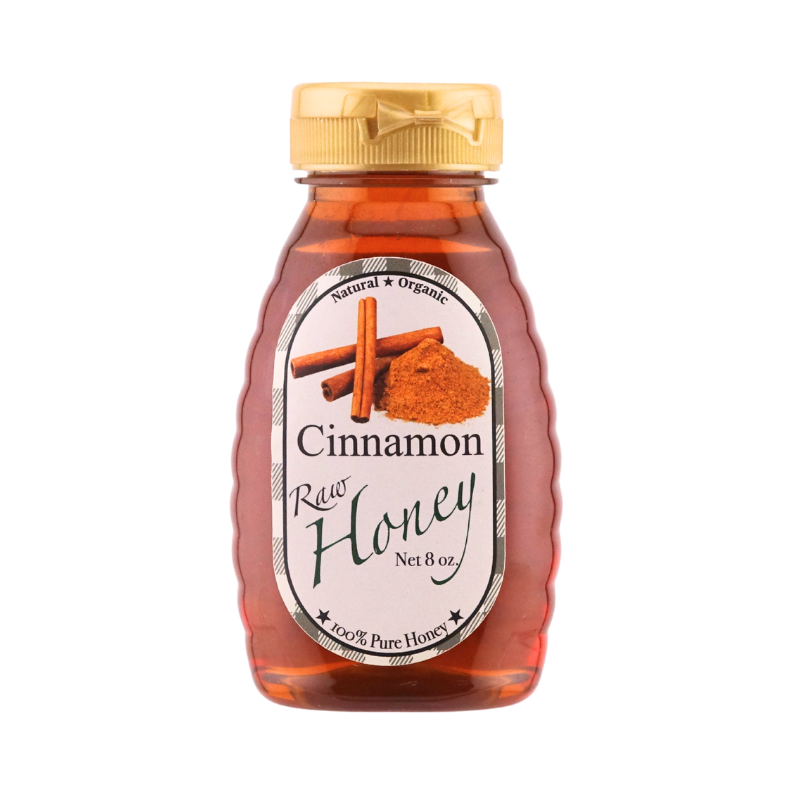Cinnamon Infused Raw Honey