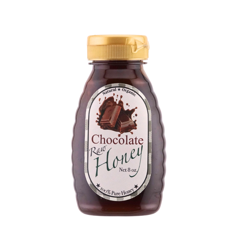 Chocolate Infused Raw Honey