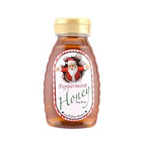 Peppermint Infused Raw Honey