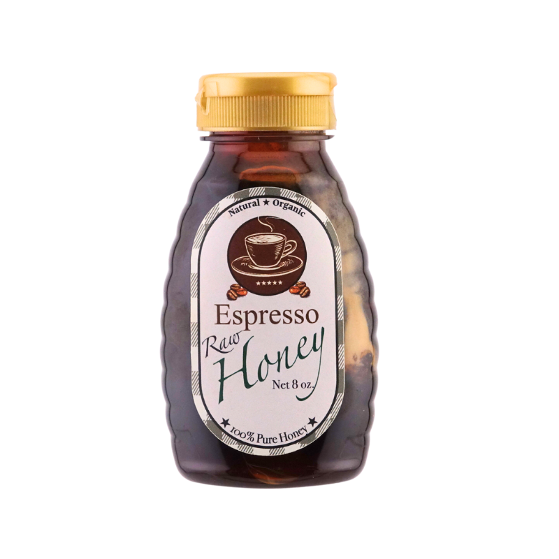 Espresso Infused Raw Honey