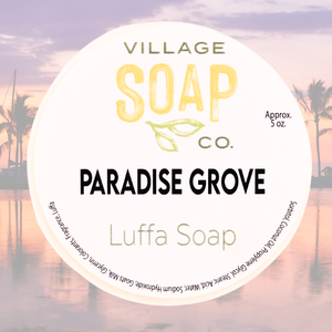 Paradise Grove Luffa Soap
