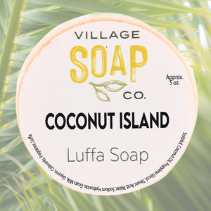 Coconut Island Luffa Soap