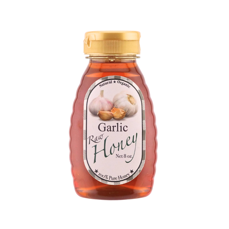 Garlic Infused Raw Honey