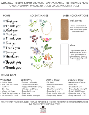 "Custom Label" Olive Oil & Balsamic Vinegar