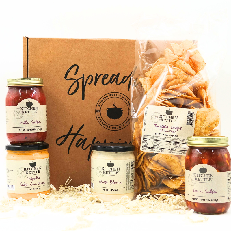 Queso & Salsa Crunch Box