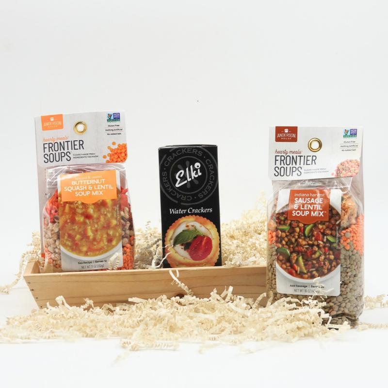 Butternut Squash & Sausage Lentil Soup Mix Gift Tray