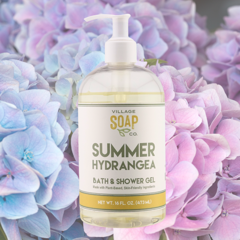 Summer Hydrangea Shower Gel