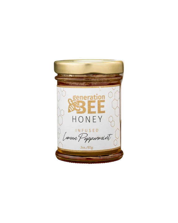 Lemon Peppermint Infused Honey