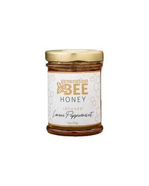 Lemon Peppermint Infused Honey