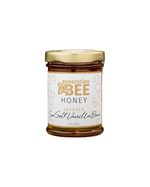 Sea Salt Vanilla Bean Infused Honey