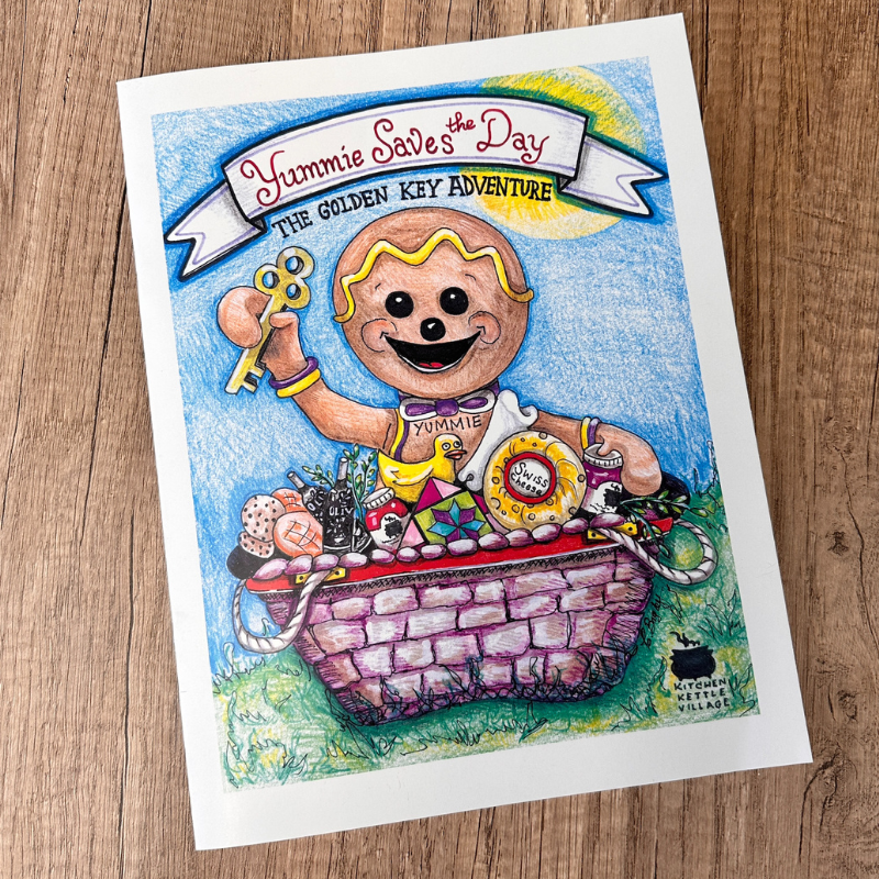 "Yummie Saves the Day" Coloring Book