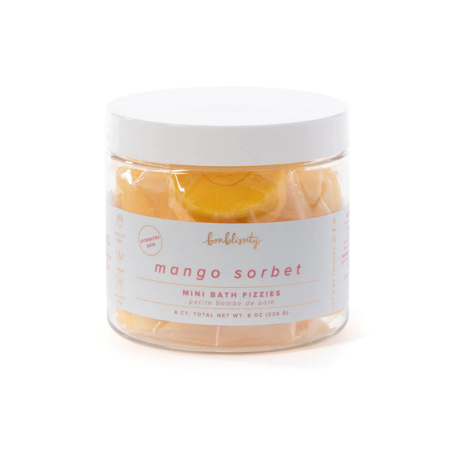 Mini Bath Fizzies Mango Sorbet