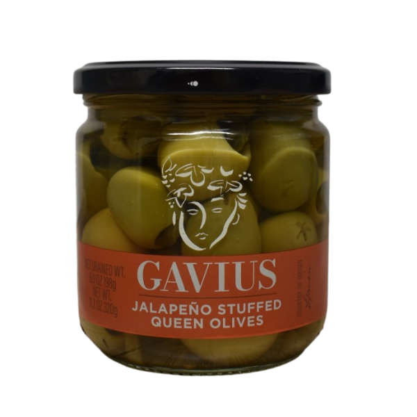 Jalapeno Stuffed Queen Olives