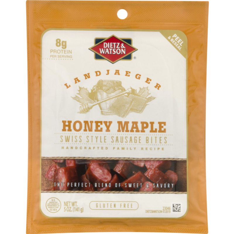 Honey Maple Landjaeger Bites