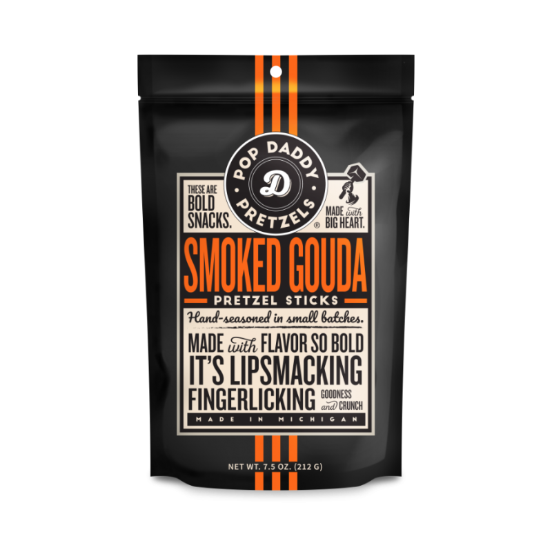Smoked Gouda Seasoned Pretzels