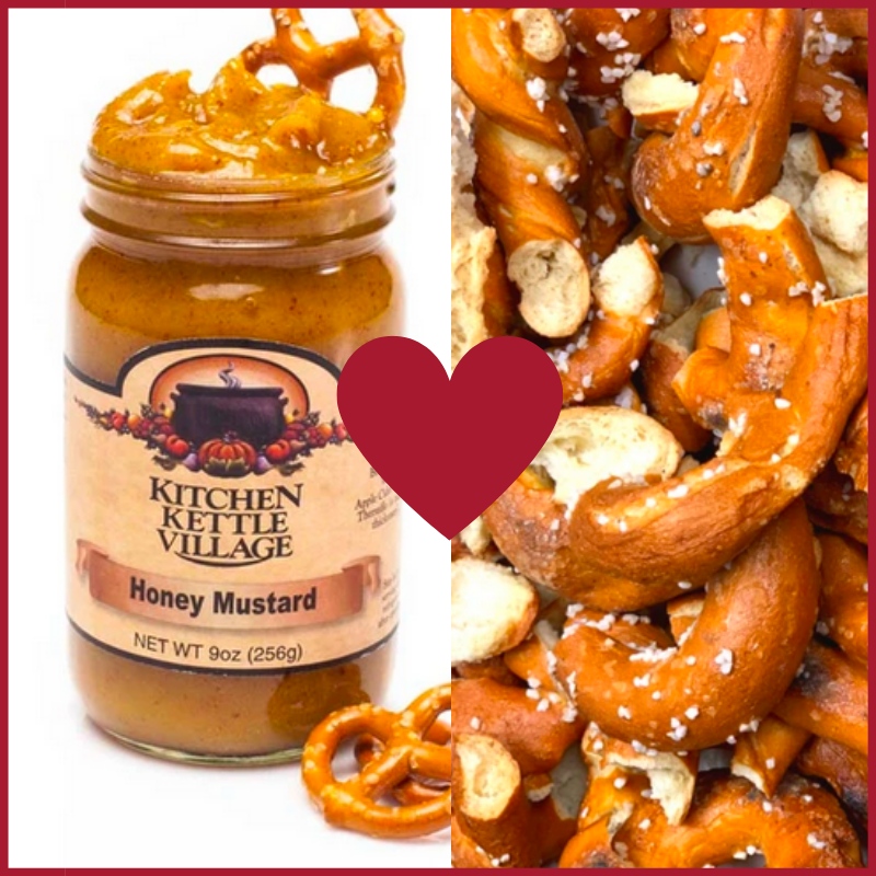 Perfect Pairing - Honey Mustard & Pretzel Pieces