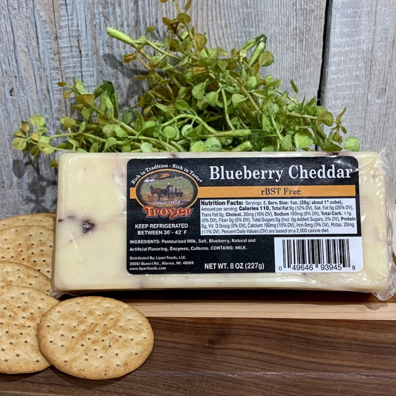 Blueberry Cheddar