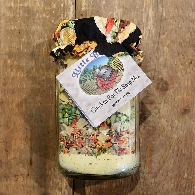 Chicken Pot Pie Soup Mix in a Jar