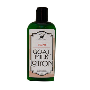 Goat Milk Lotion - Cedar