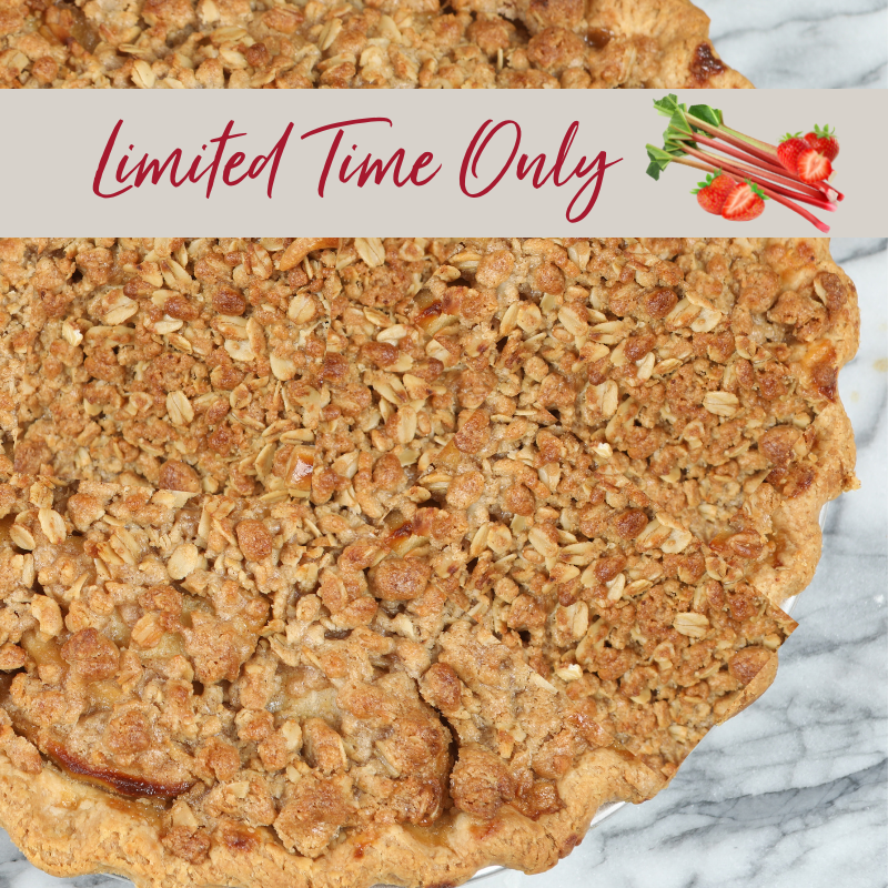 Strawberry Rhubarb Pie 10"