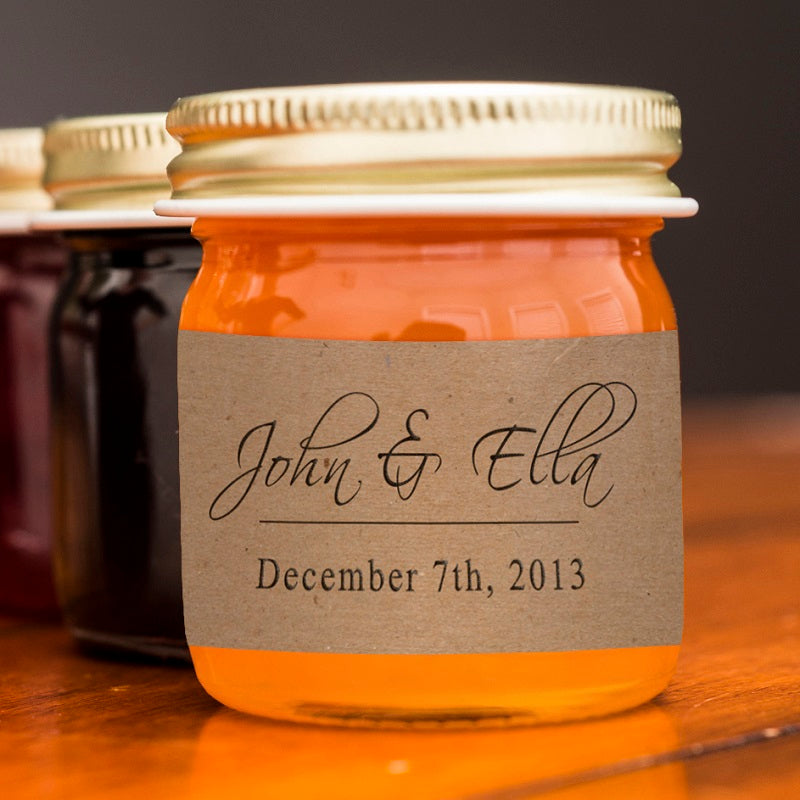 Small Glass Jars with Lids, 1.5 oz Mini Jam Jars, Small Honey Jars for  Favors, Candle
