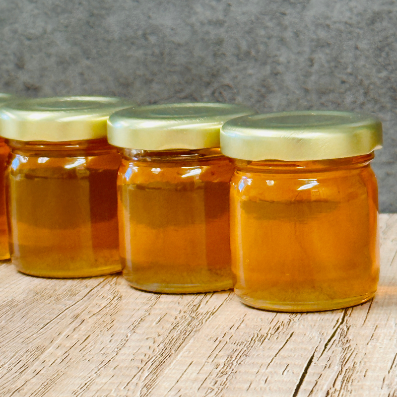 Unlabeled 1.5oz Mini Honey Jar