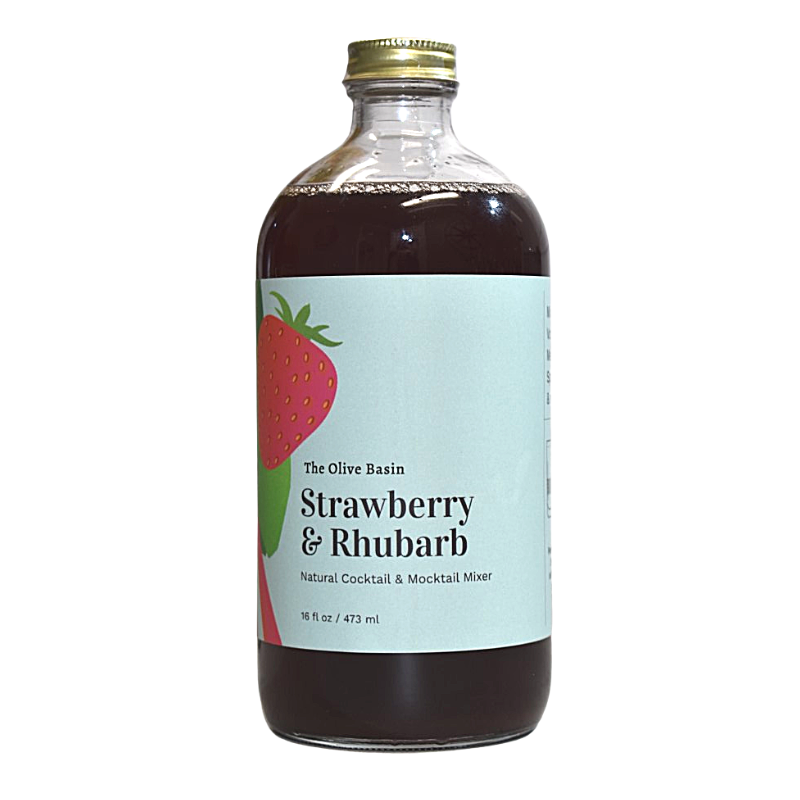 Strawberry & Rhubarb Cocktail Mixer