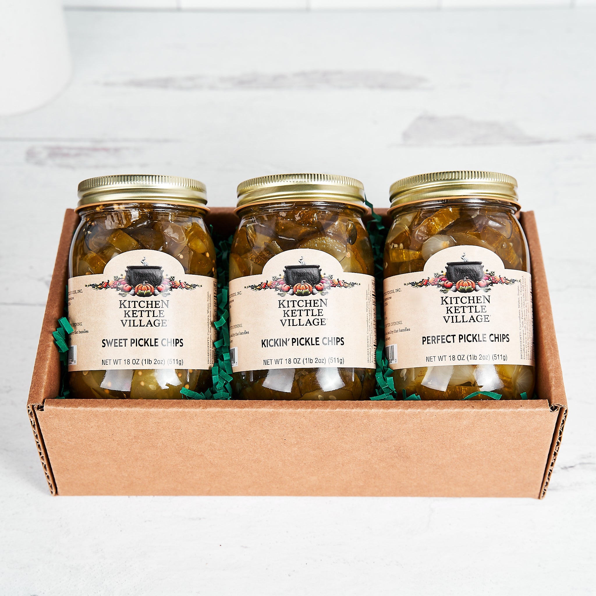 Pickle Sampler Gift Box - FREE SHIP IN US