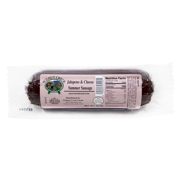 Jalapeno & Cheese Summer Sausage Kitchen Kettle Village